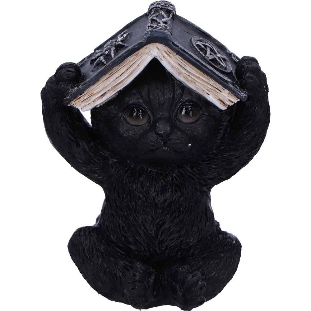 Three Wise Witchy Black Spell Cats 8.5cm 5