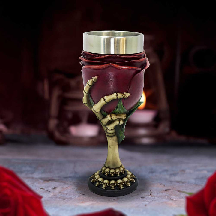 Rose to the Occasion Goblet 20cm Drinking Cup 7