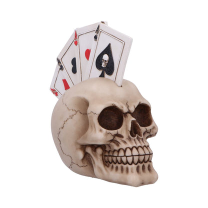 Four of a Kind Playing Cards Skull Head 19cm 1