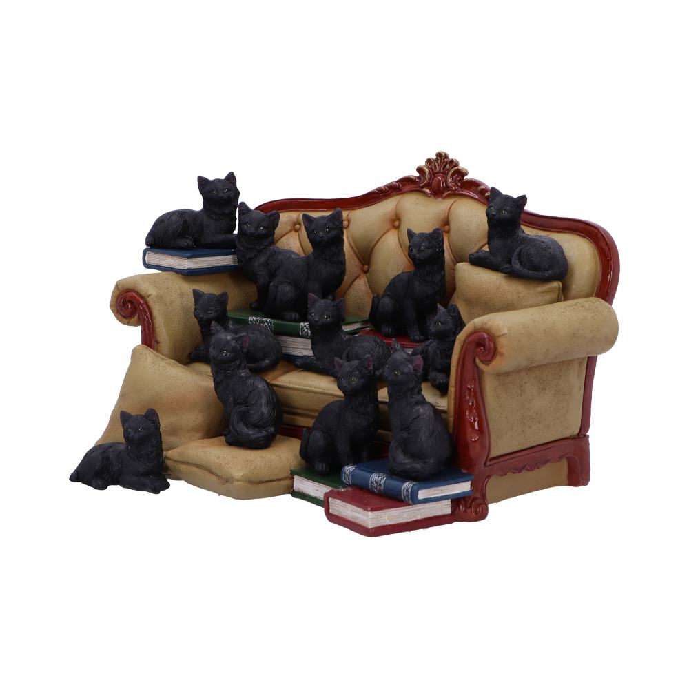 Couch Clowder with 48 Display Cats 22cm 1