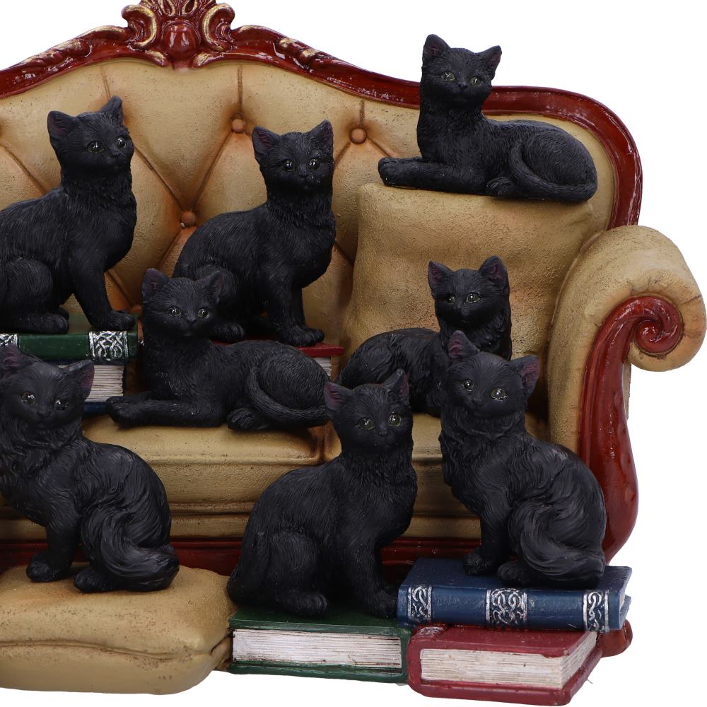 Couch Clowder with 48 Display Cats 22cm 5