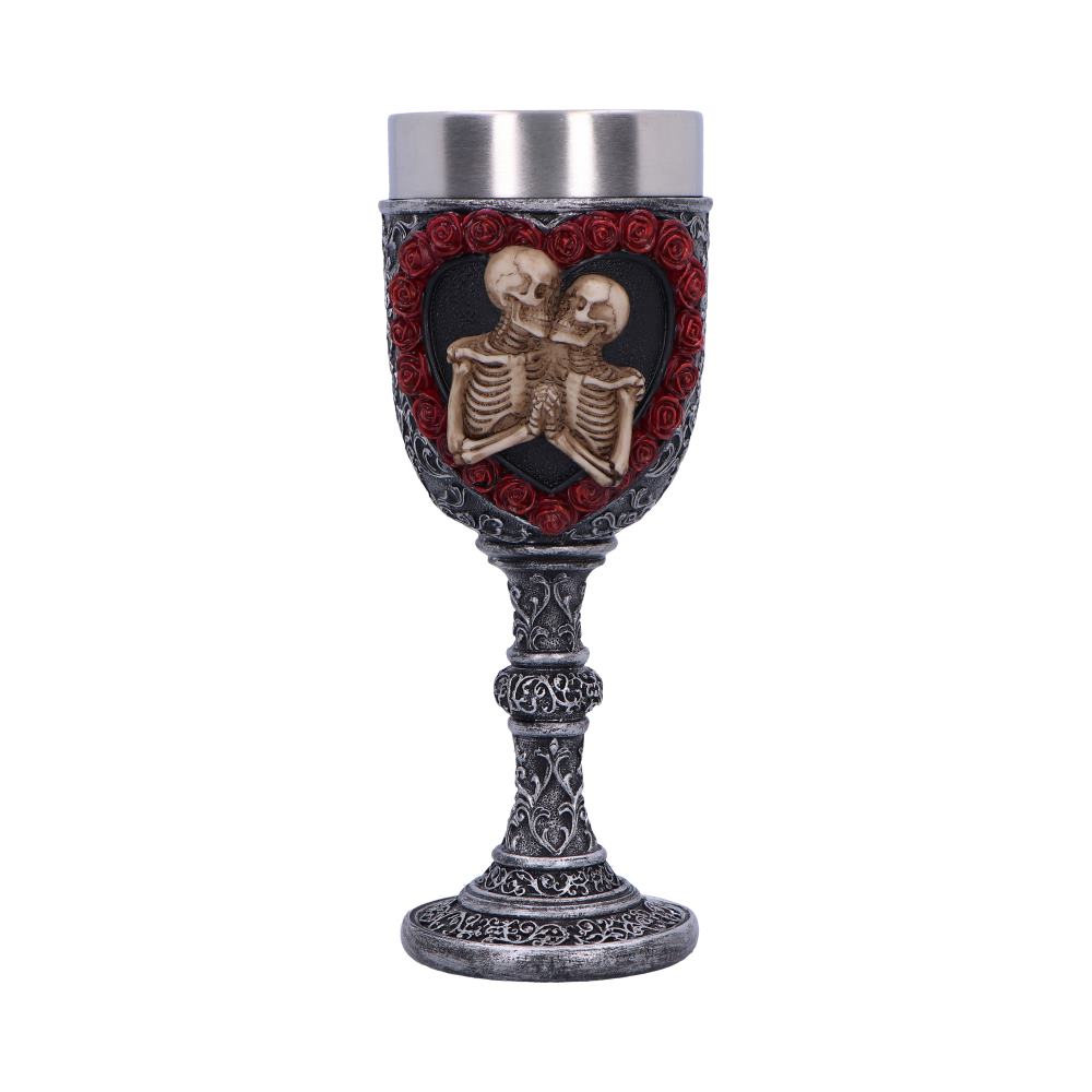 To Have and Hold Skeleton Lovers Goblet 19.5cm 1