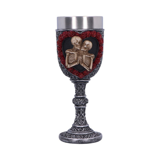 To Have and Hold Skeleton Lovers Goblet 19.5cm 1