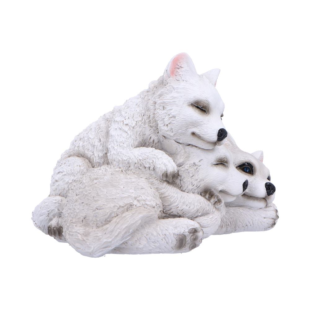 Sleepy Pups Wolf Cubs Figurine 14cm 4