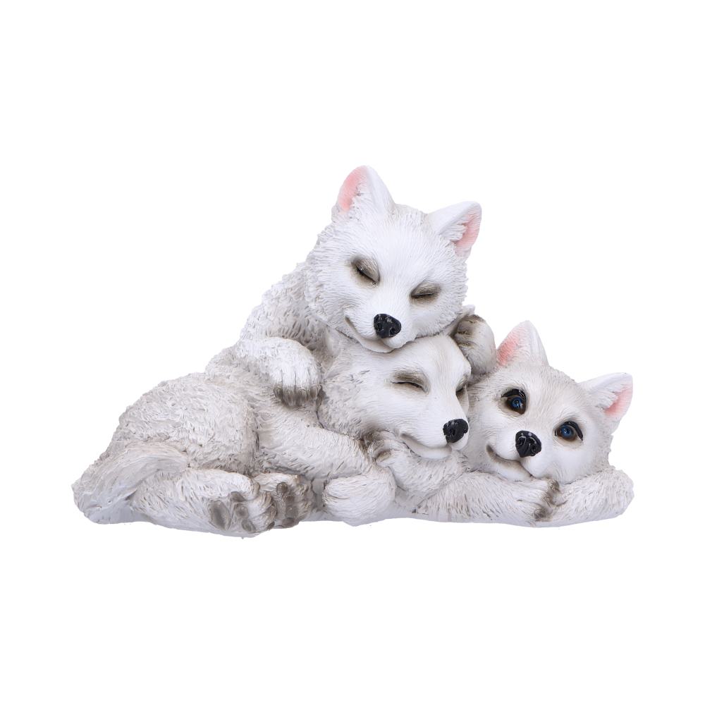Sleepy Pups Wolf Cubs Figurine 14cm 1