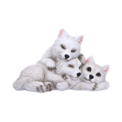 Sleepy Pups Wolf Cubs Figurine 14cm 1