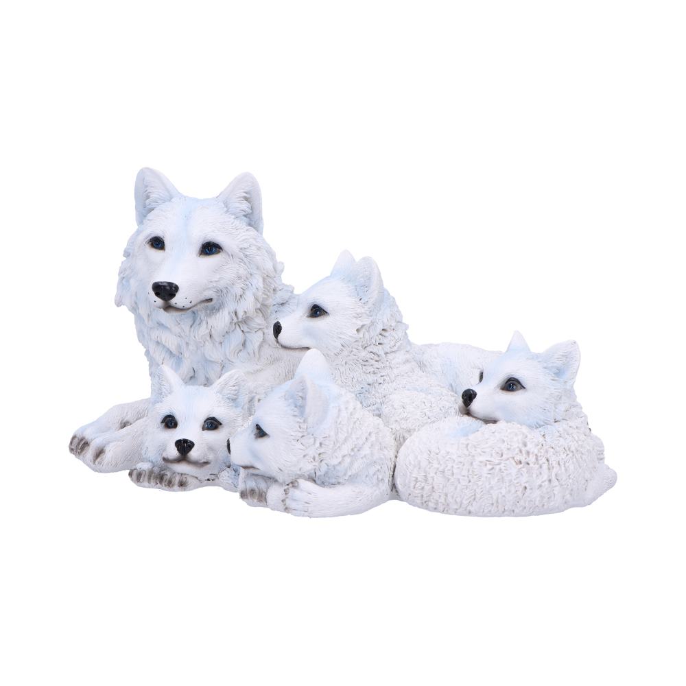 Pups Protection Mother Wolf and Cubs Figurine 20.5cm 2