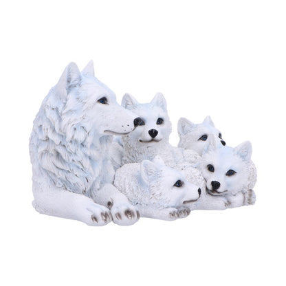 Pups Protection Mother Wolf and Cubs Figurine 20.5cm 4