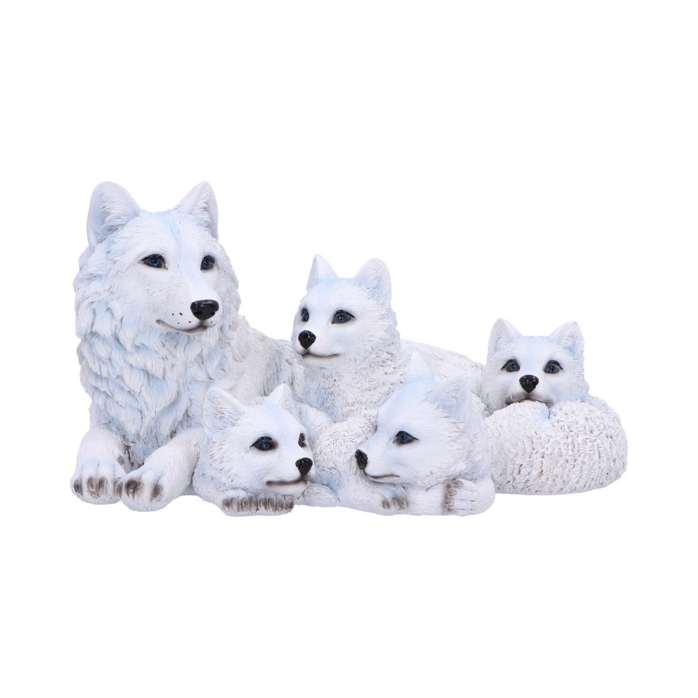 Pups Protection Mother Wolf and Cubs Figurine 20.5cm 1