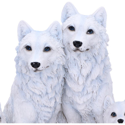 Protected Pups Wolf and Cubs Figurine 5