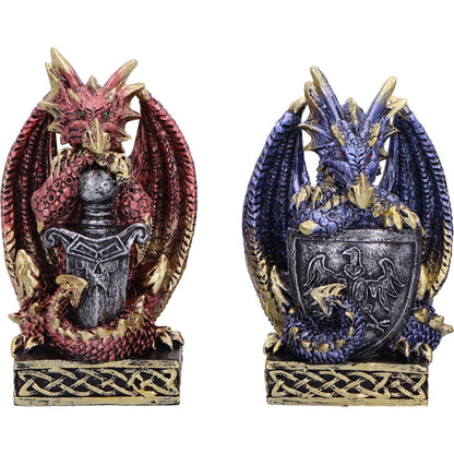 Defend the Hoard Dragon Protector Figurines Set of Four 10cm 5