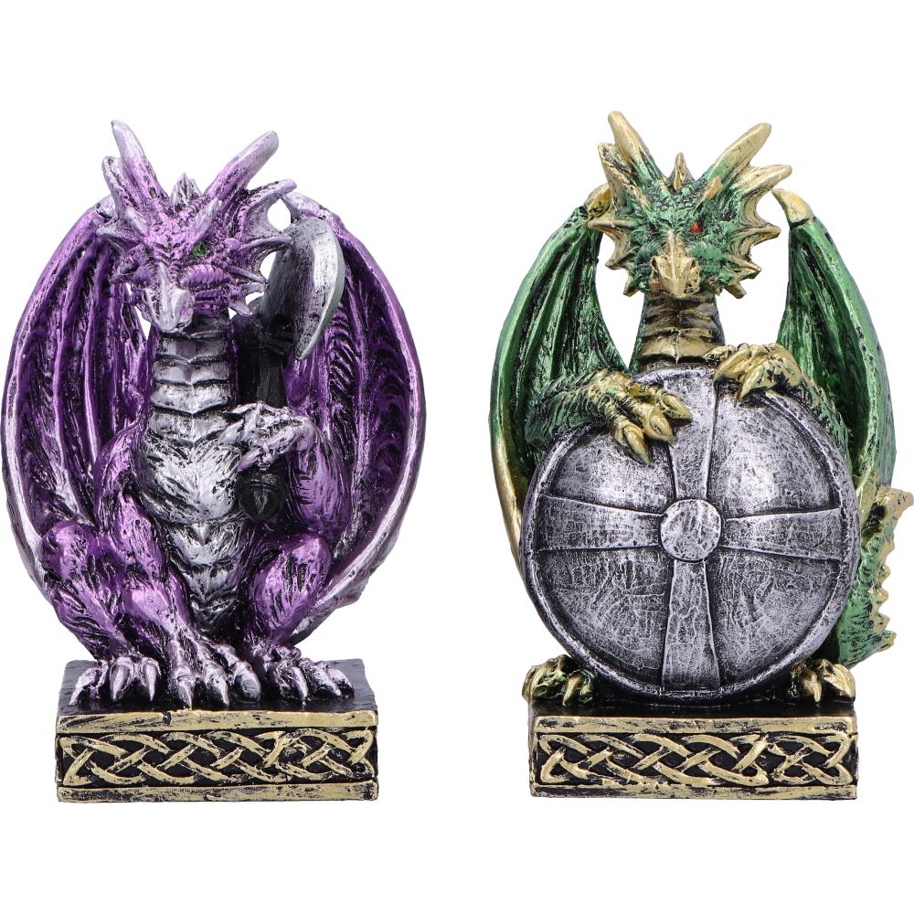 Defend the Hoard Dragon Protector Figurines Set of Four 10cm 6