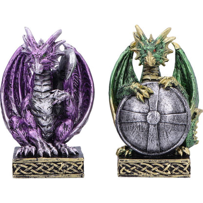 Defend the Hoard Dragon Protector Figurines Set of Four 10cm 6