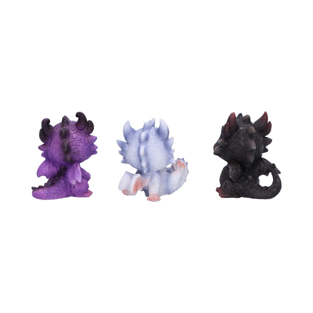 Little Hordlings Cute Baby Dragonling Figurines Set of Three 7cm 3