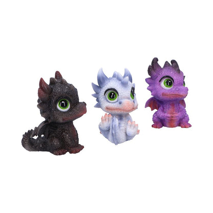 Little Hordlings Cute Baby Dragonling Figurines Set of Three 7cm 4