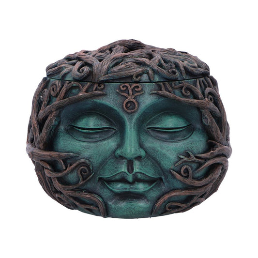 Tree Spirit Head Treasure Box 13cm 1