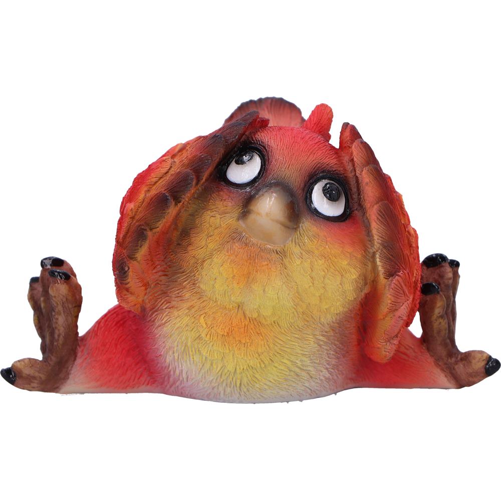 Comical Three Wise Bird Figurines Birds 9.8cm 5