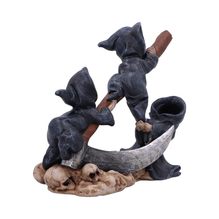 Mischievous Baby Reapers and Scythe Ornament 15.5cm 4