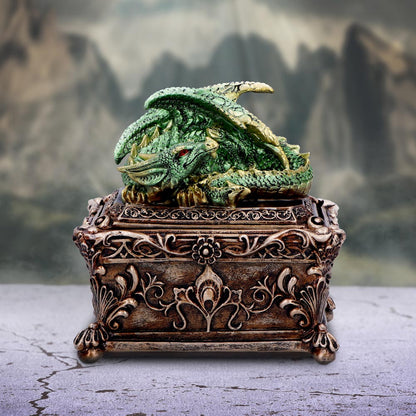 Guardian of the Hoard Dragon Trinket Box 13cm 7