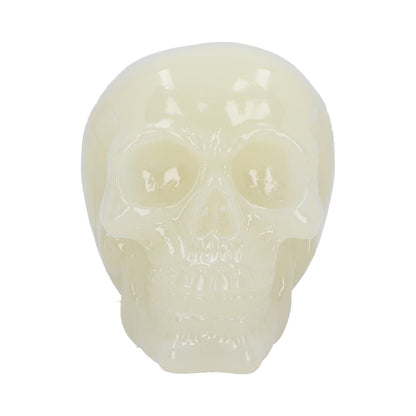Phosphorescent Glow in the Dark Skull Medium 13cm 2