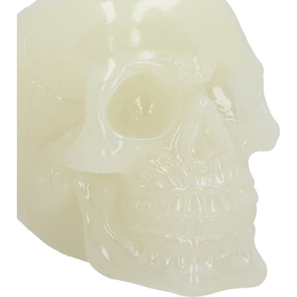 Phosphorescent Glow in the Dark Skull Medium 13cm 5
