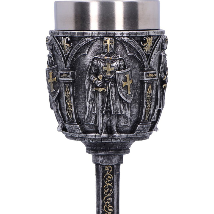 Galant Medieval Knight Metallic Goblet Gallant 19.7cm 5
