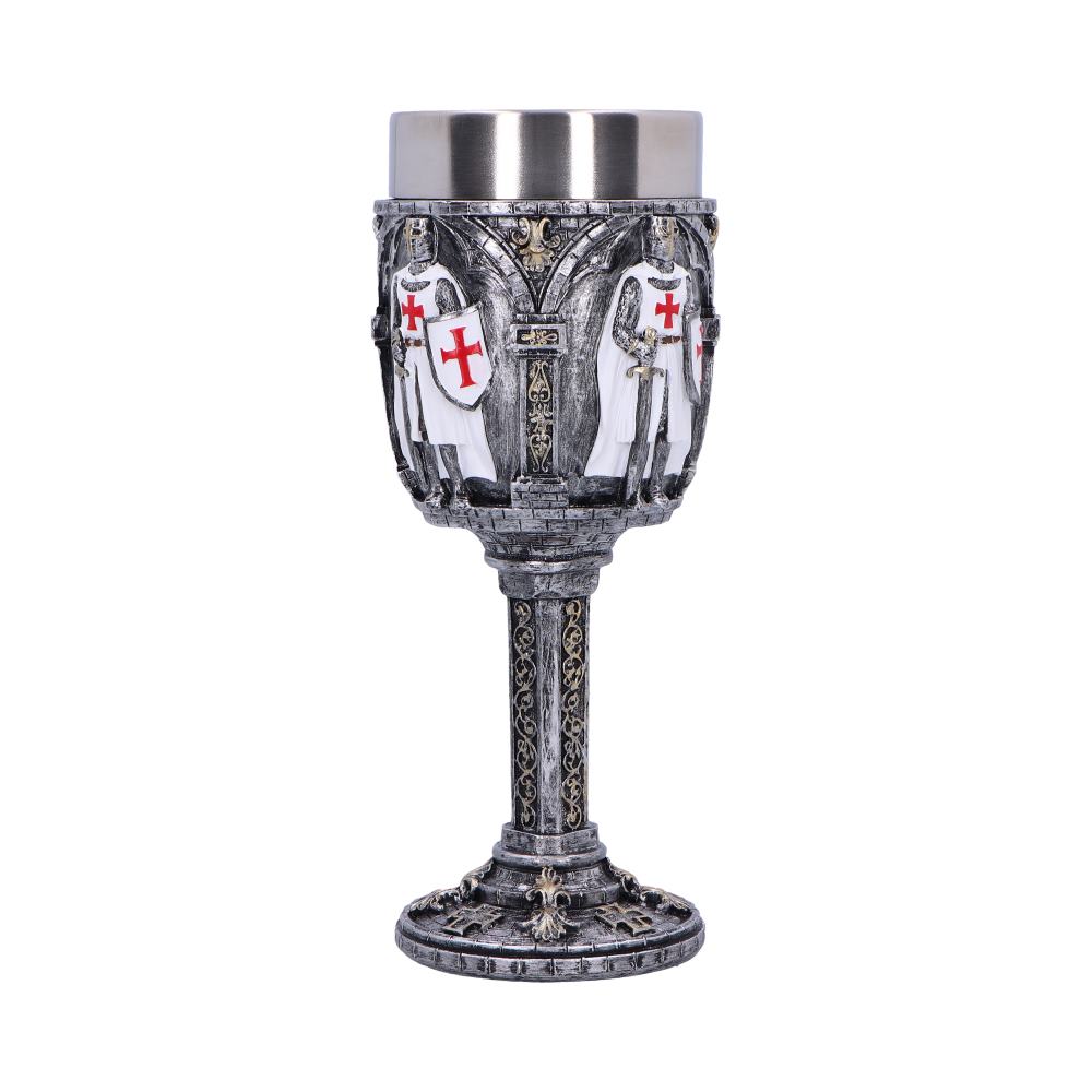 Valiant Medieval Knight Architectural Goblet 19.7cm 2