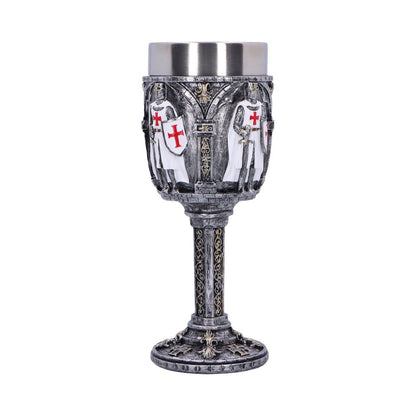 Valiant Medieval Knight Architectural Goblet 19.7cm 2