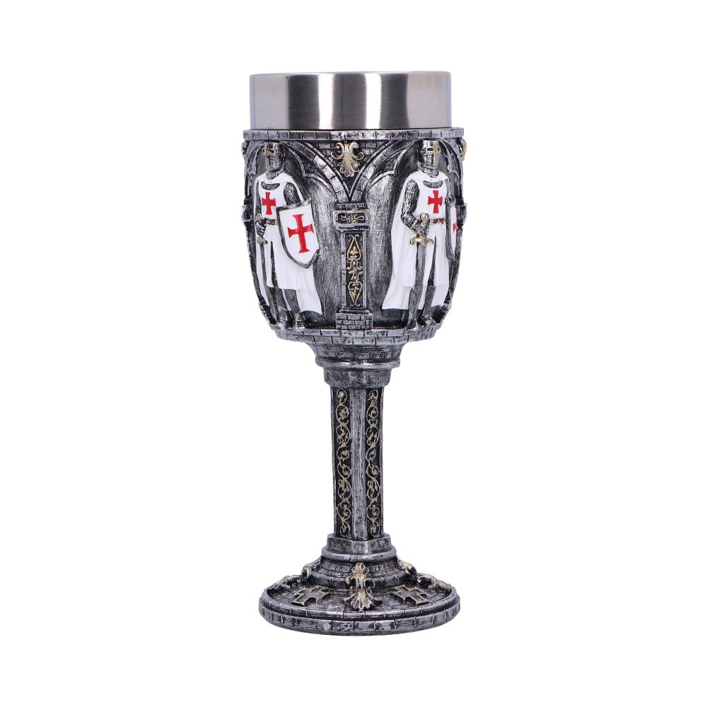 Valiant Medieval Knight Architectural Goblet 19.7cm 4