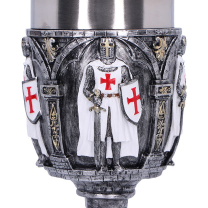 Valiant Medieval Knight Architectural Goblet 19.7cm 5
