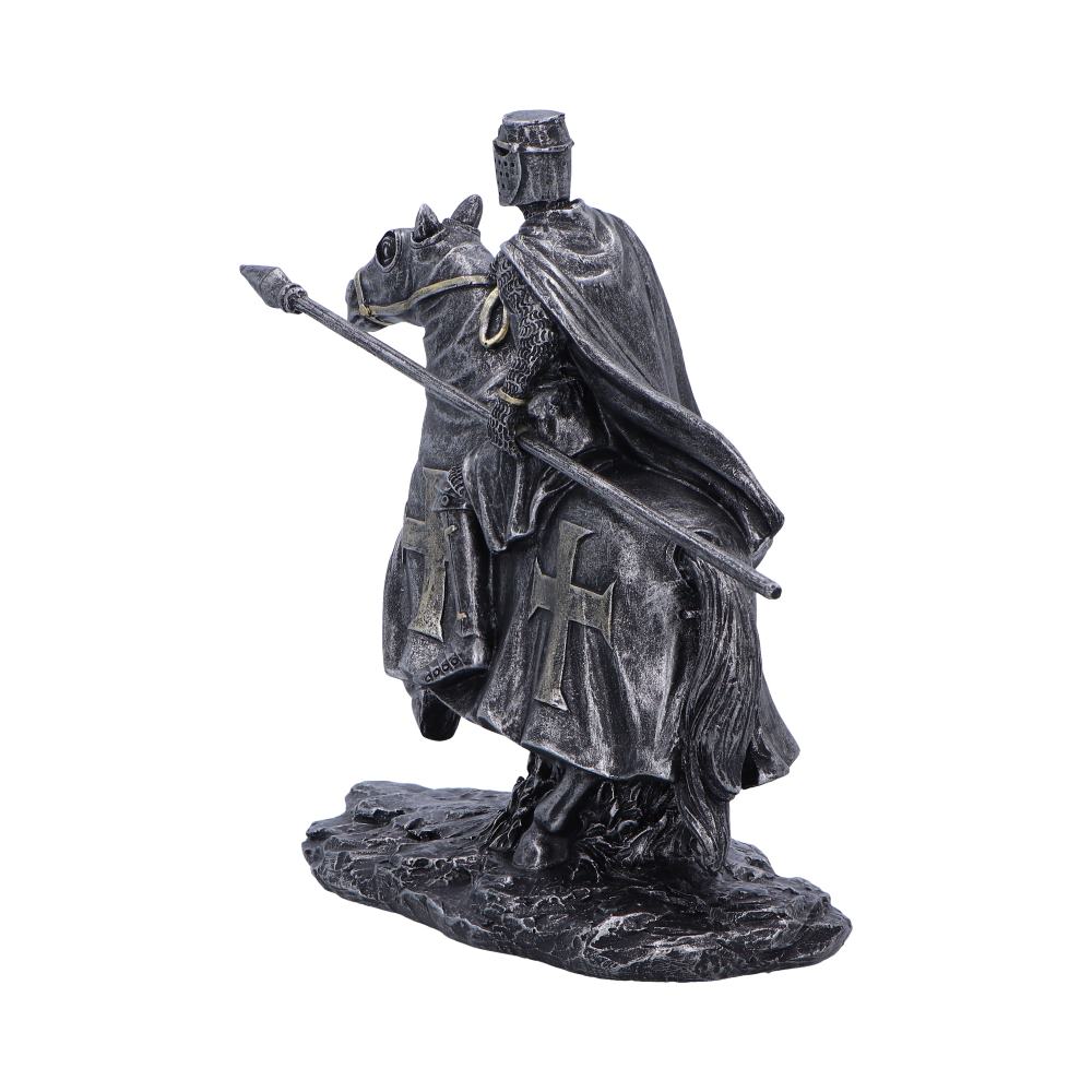 To Protect Figurine a Templar Knight Ready for Battle 16cm 2