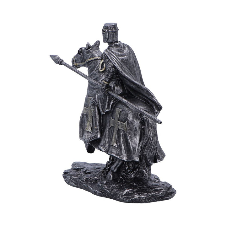 To Protect Figurine a Templar Knight Ready for Battle 16cm 2