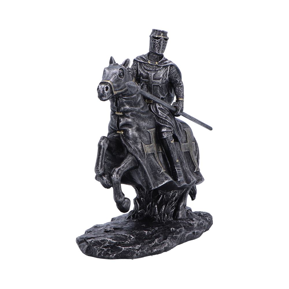 To Protect Figurine a Templar Knight Ready for Battle 16cm 4