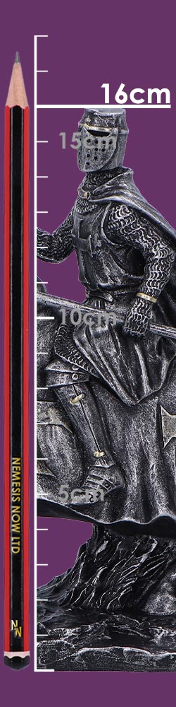 To Protect Figurine a Templar Knight Ready for Battle 16cm 8