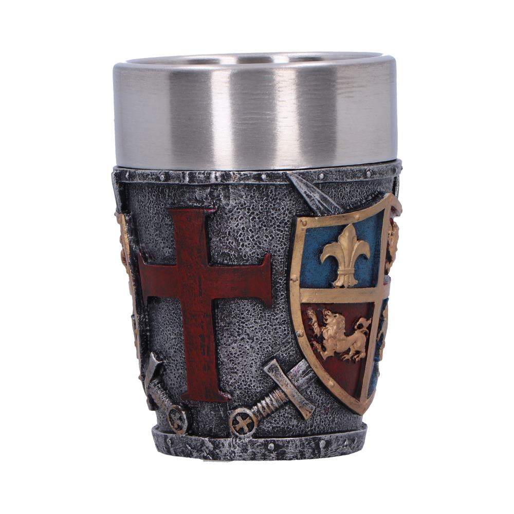 Heraldic Shot Glass a Regal Symbol of Tradition and Strength 7.5cm 4