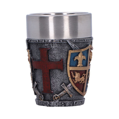 Heraldic Shot Glass a Regal Symbol of Tradition and Strength 7.5cm 4