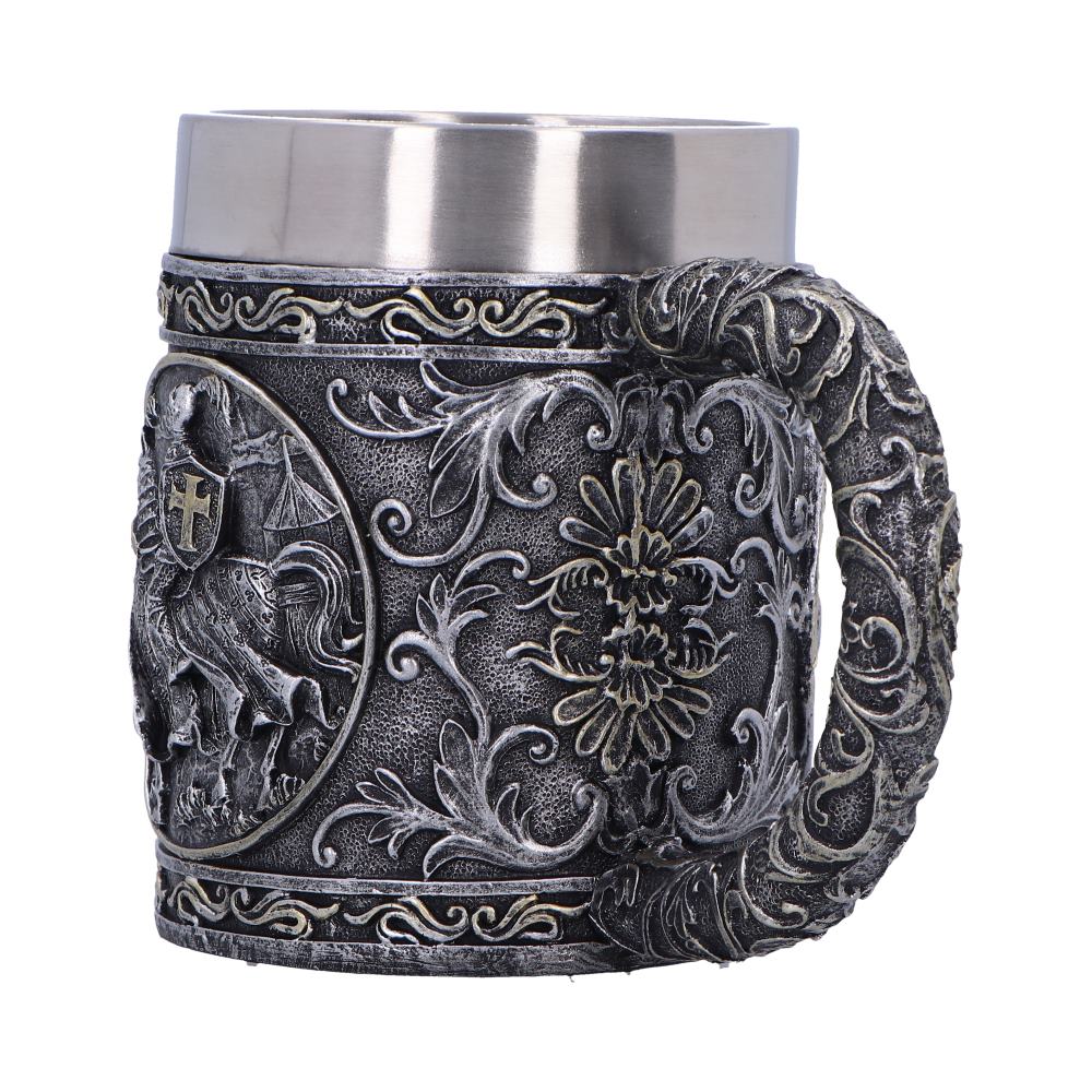 Ride for Glory Medieval Tankard 18cm Drinking Cup 2
