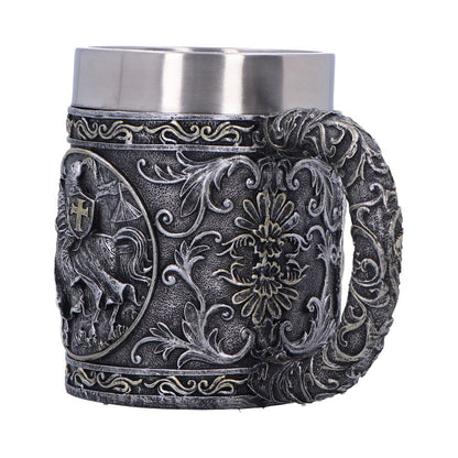 Ride for Glory Medieval Tankard 18cm Drinking Cup 2