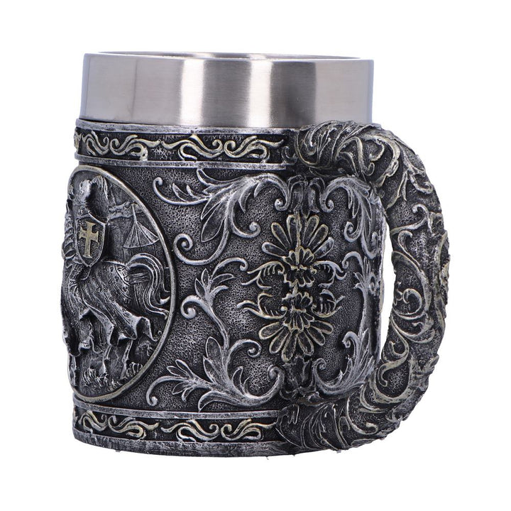 Ride for Glory Medieval Tankard 18cm Drinking Cup