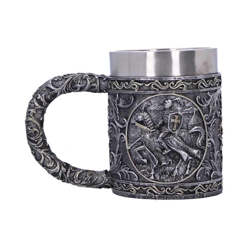 Ride for Glory Medieval Tankard 18cm Drinking Cup 3