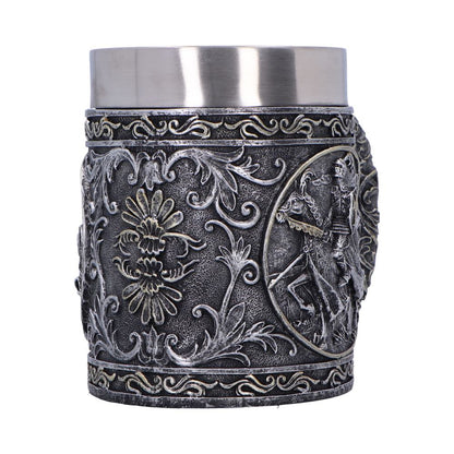 Ride for Glory Medieval Tankard 18cm Drinking Cup 4