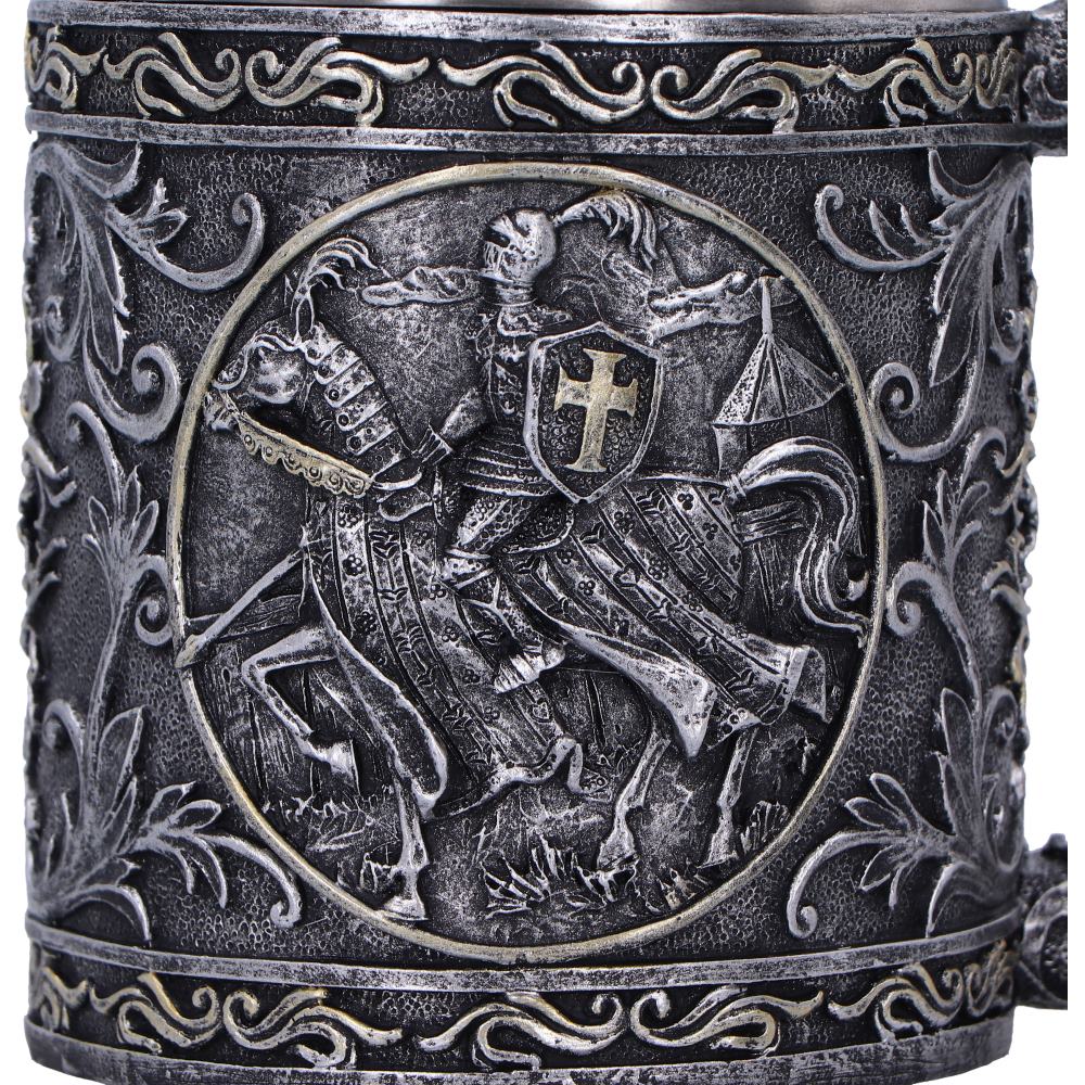 Ride for Glory Medieval Tankard 18cm Drinking Cup 5