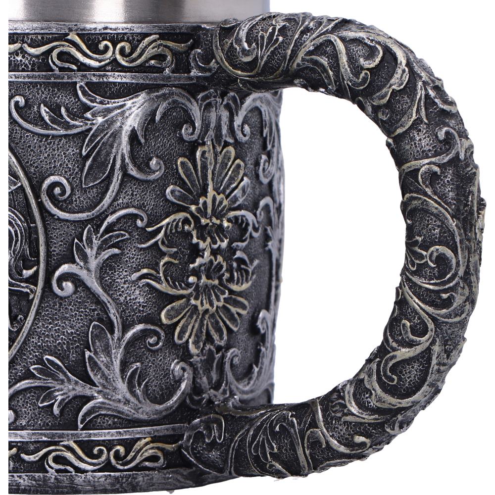 Ride for Glory Medieval Tankard 18cm Drinking Cup 6
