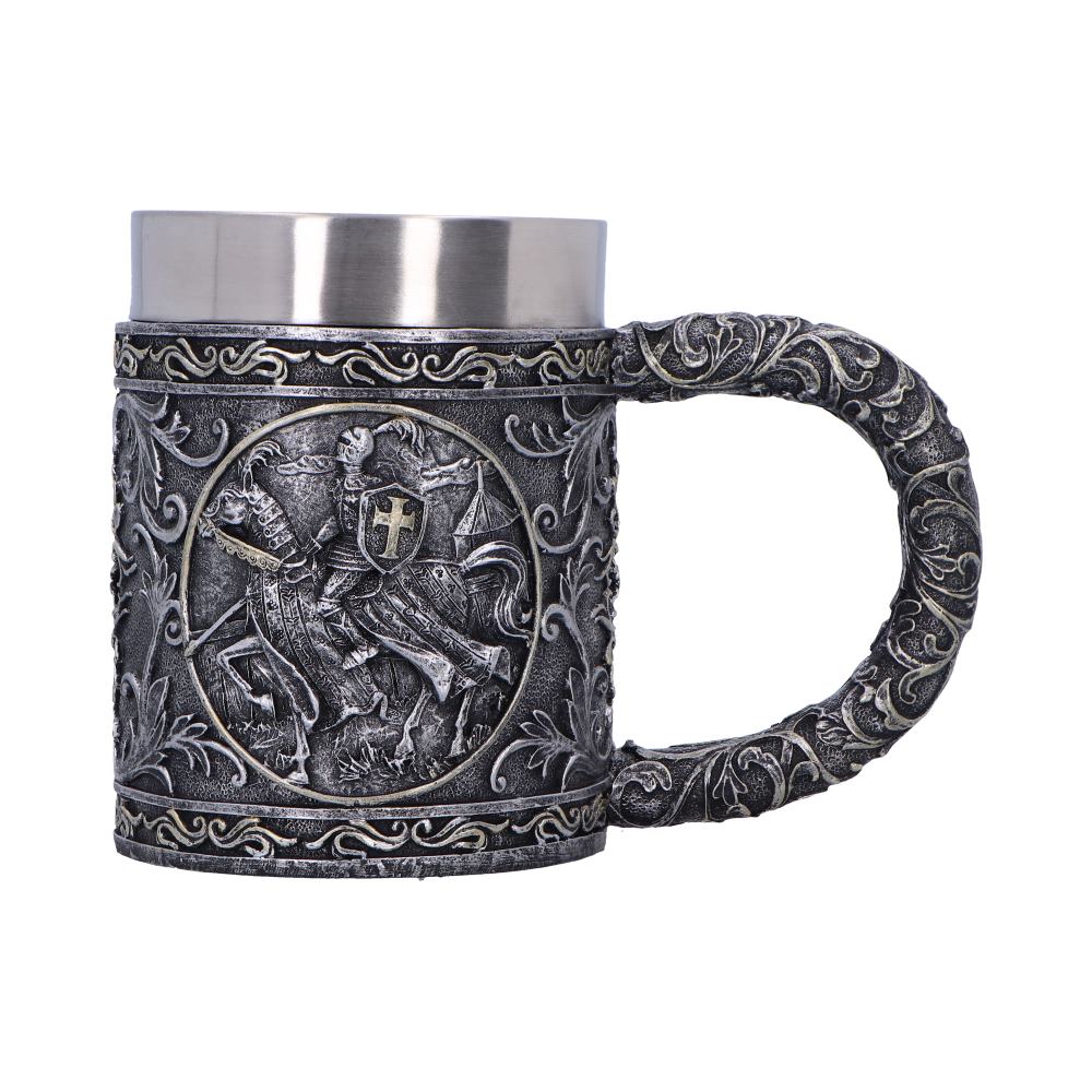 Ride for Glory Medieval Tankard 18cm Drinking Cup 1