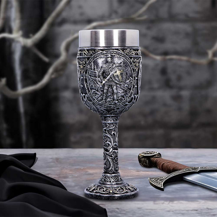 Knight of Honour Goblet a Medieval Drinkware 20.5cm Drinking Mug