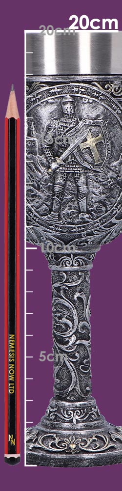 Knight of Honour Goblet a Medieval Drinkware 20.5cm Drinking Mug