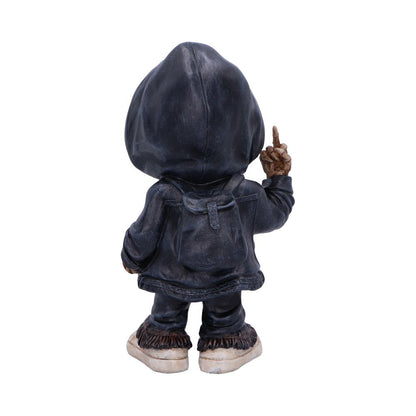 Flip the Bird a Bold and Rebellious Street Art Inspired Reaper Figurine 25cm 3
