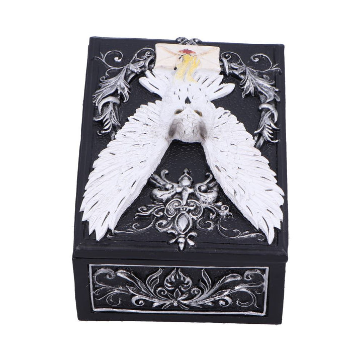 Owl Messenger Trinket Box 14cm 3