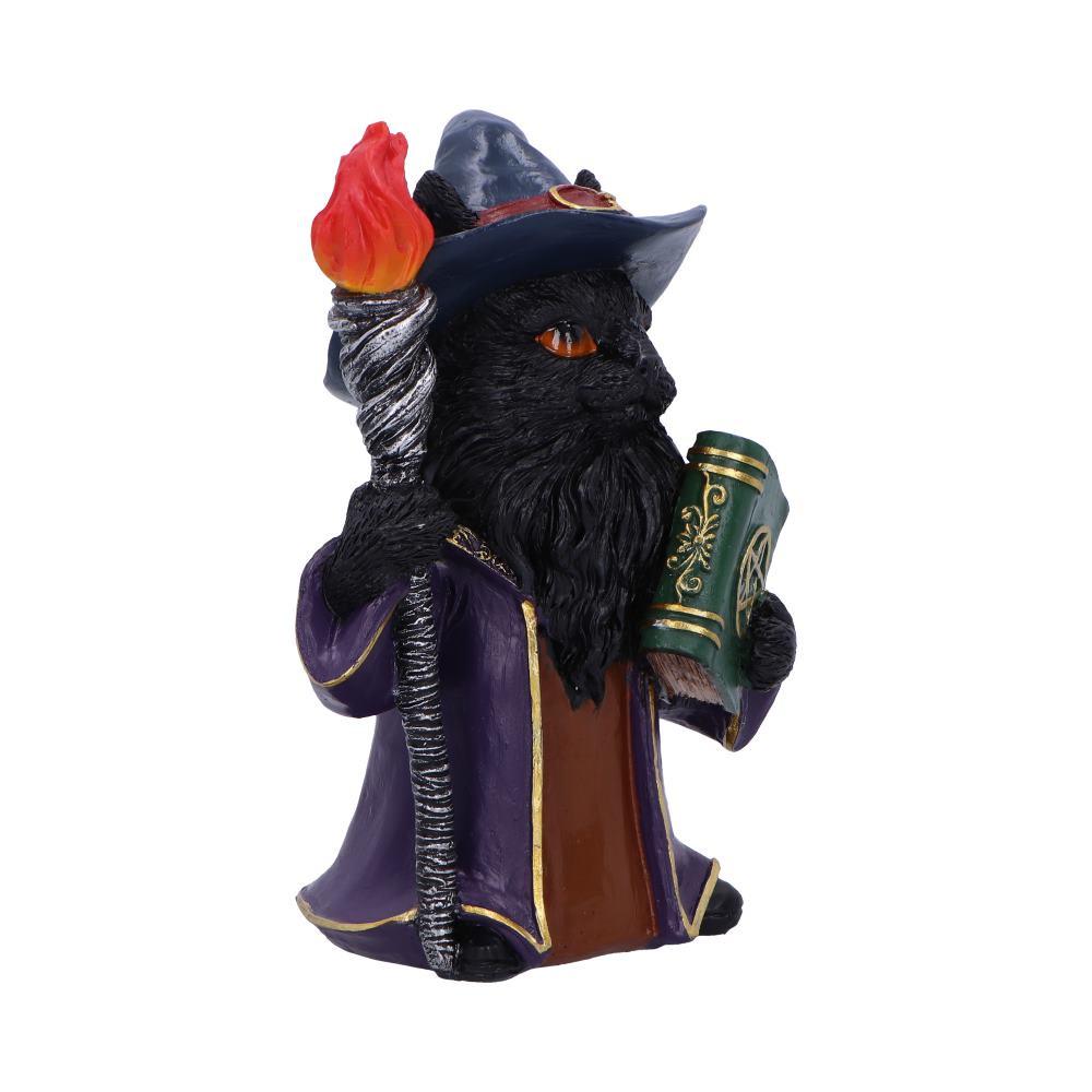 Magnus a Fantasy Wizard Cat Figurine 15cm 4