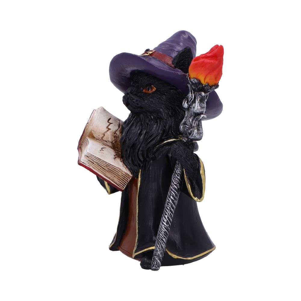 Albus The Black Wizard Cat Figurine 15cm 2